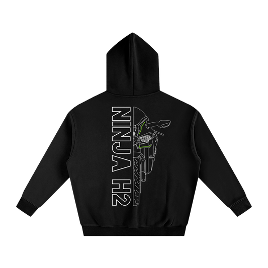 Ninja H2 Outline Hoodie
